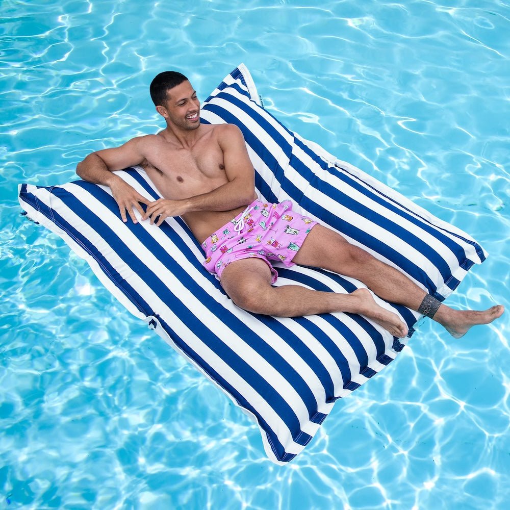 Lounge and Float: The Bean Bag as One of the Top 10 Best Pool Floats - Bean Bags R Us