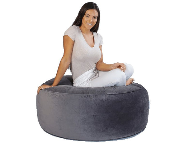 Bella Velvet Ottoman - Bean Bags R Us