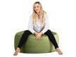 Bella Velvet Ottoman - Bean Bags R Us